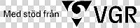 Med stöd från VGR kort logotyp bredvid svart.svg
